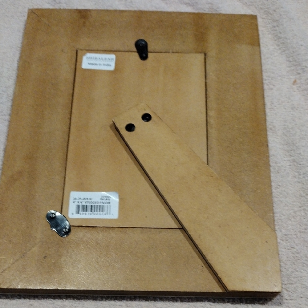 2 For 8 Sale, Shiraleah Ivory and Brass Studded Frame - Picture 4 of 6